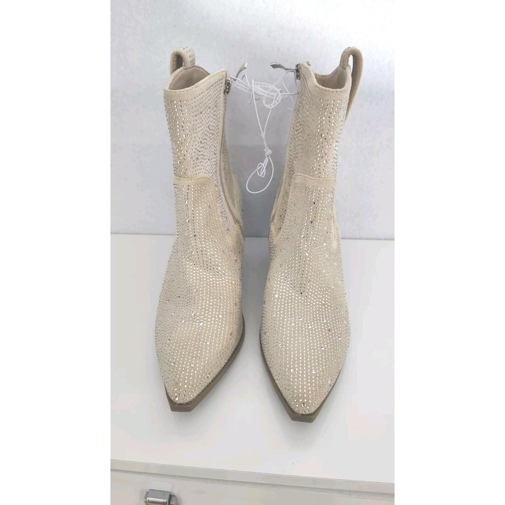 CG Sparkle Cowgirl Boots Size 7.5 W Beautiful Style